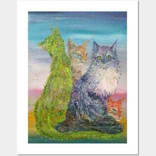 FOUR CATS Posters and Art